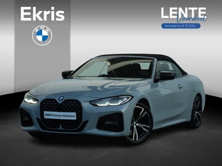 BMW 4-serie Cabrio 420i High Executive M Sportpakket/ Verwarmd Stuurwiel/ Comfort Access/ Achteruitrijcamera/ Stoelverwarming/ Active Cruise Control/ HiFi / Lentevoordeel