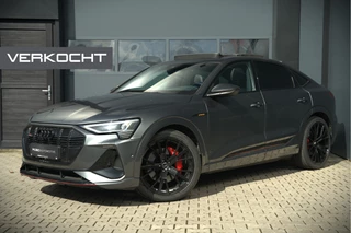 Hoofdafbeelding Audi e-tron Audi e-tron Sportback 50 quattro S edition 71 kWh S-Line | Panoramadak | Stoelverwarming | Adaptive Cruise Control | Ambiance Verlichting | Memory Seat | Parkeersensoren | Keyless | Apple Carplay
