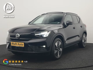 Volvo XC40 Single Motor Extended Range Ultimate 82 kWh 252pk Dealer O.H. | Panodak | Adaptive Cruise | 360 Camera | Harman / Kardon | Warmtepomp | Sportstoelen Memory & Verwarmd | Google Assistent | Keyless | Blis | Stuur Verwarmd | Apple Carplay | DAB | 19"L.M |