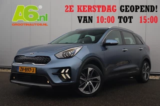 Kia Niro 1.6 GDi Hybrid DynamicLine 140PK Automaat 18 inch Half Leder Navigatie Camera Adaptive Cruise Lane Assist Clima Carplay Android