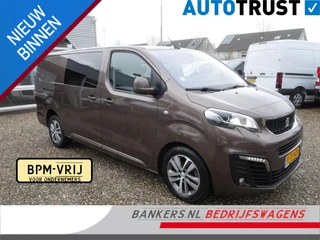 Peugeot Expert 2.0 BlueHDI 180PK, L3, Dubbel Cabine, Automaat, 2 x Schuifdeur, Airco