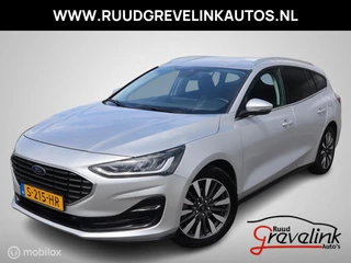 Ford Focus Wagon EcoBoost 155 PK Hybrid MHEV (FACELIFT MODEL) Titanium X Navi Trekhaak Led DonkerGlas 17"Velg