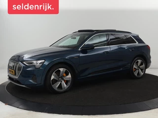 Audi e-tron 55 quattro advanced Pro Line Plus 95 kWh | Panoramadak | Adaptive cruise | Head-Up | Leder | Stoelverwarming | 360 Camera | Bang & Olufsen | Carplay | 21'' | Sportstoelen | Matrix LED