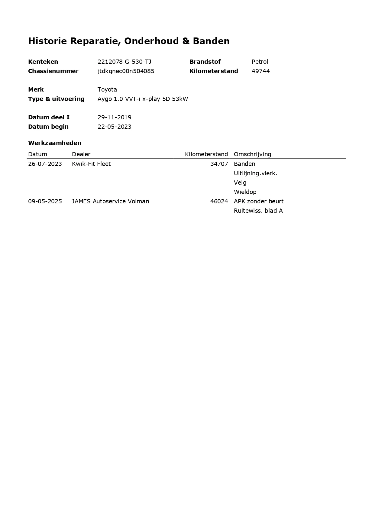 Hoofdafbeelding Toyota Aygo
