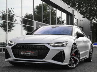 Hoofdafbeelding Audi RS7 Audi RS7 Sportback 4.0TFSI 600pk Quattro Black optic Matt-Individual | Keramiek | B&O | Pano | 4W-best | Softclose | Carbon | Head-Up