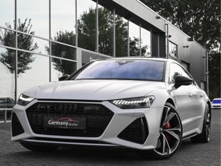 Audi RS7 Sportback 4.0TFSI 600pk Quattro Black optic Matt-Individual | Keramiek | B&O | Pano | 4W-best | Softclose | Carbon | Head-Up