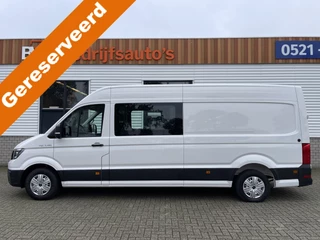 MAN TGE 35 2.0 140pk Lang Hoog L3H2 DC 6 persoons / vaste prijs rijklaar € 30.950 ex btw / lease vanaf € 554 / airco / achteruit rijcamera / trekhaak 3000 kg / euro 6 diesel !