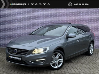 Volvo V60 1.5 T3 Summum | Trekhaak | Adaptief | BLIS | Standkachel | Camera | Leder | Volvo on Call | Schuif/kantel dak | Memory | Parkeersensoren V+A |