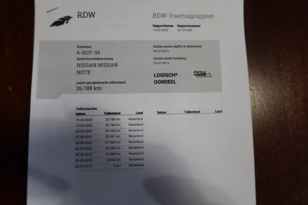 Hoofdafbeelding Nissan Note
