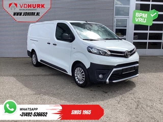 Toyota ProAce Worker 2.0 145 pk L3 Standkachel/ Stoelverw/ Carplay/ Camera/ PDC/ Cruise/ Trekhaak/ Airco