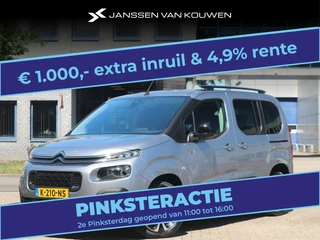 Citroen Berlingo Shine 1.2 130 pk Automaat / Parkeersensoren rondom / CarPlay / Lichtmetalen velgen