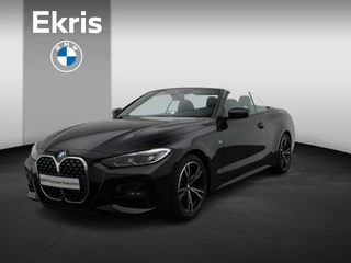 BMW 4 Serie Cabrio 420i M Sportpakket | Stuurwielrand verwarmd | Comfort Access | Driving Assistant | Head-Up Display | DAB | HiFi | 18''