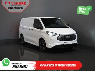 Ford E-Transit Custom Trend 65 kWh 330 km WLTP Garantie t/m 2029/ LED/ Standkachel/ Snellader/ 2.3t Trekverm./ Stuurverw./ Stoelverw./ Carplay/ Camera/ PDC/ Cruise