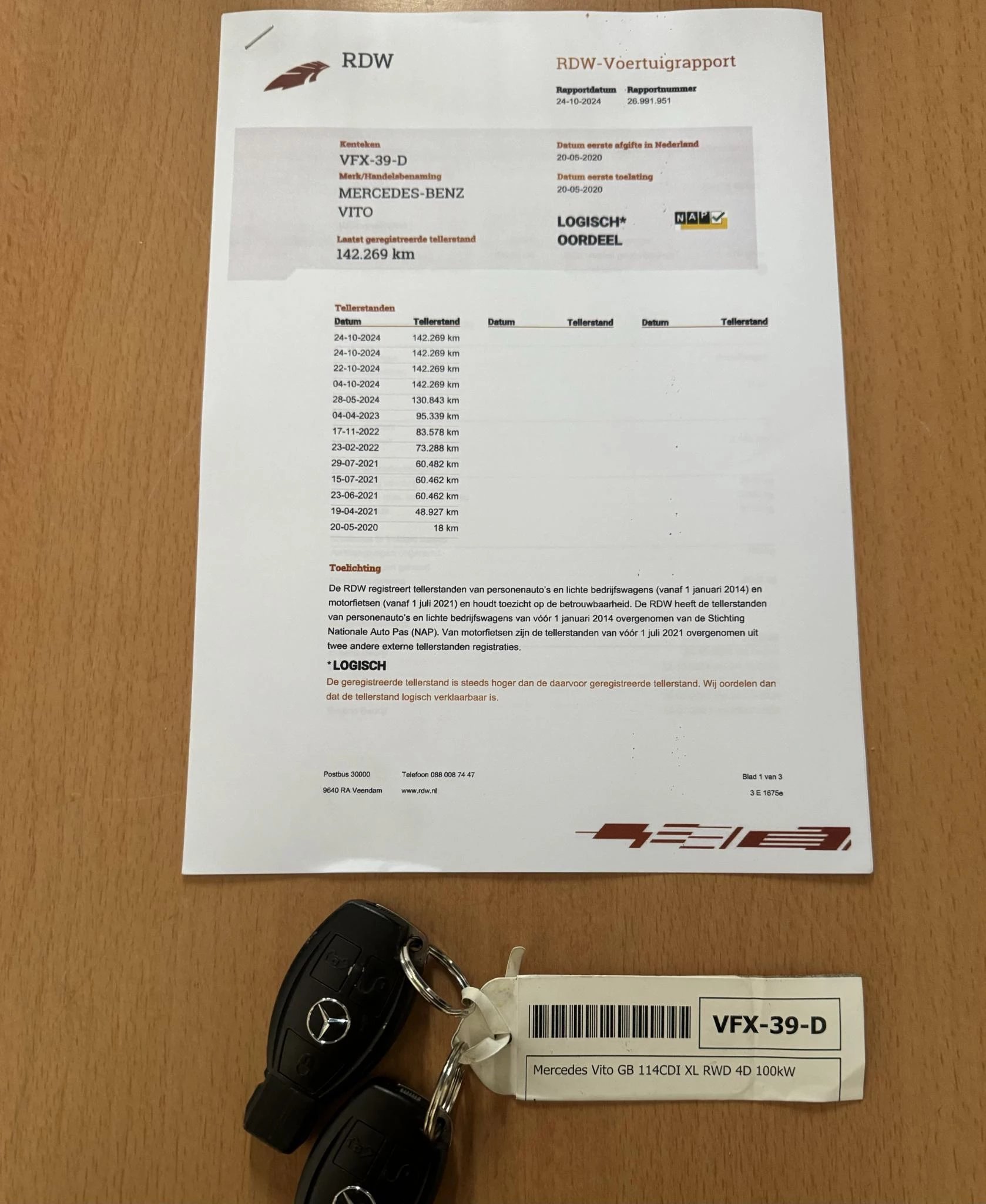 Hoofdafbeelding Mercedes-Benz Vito