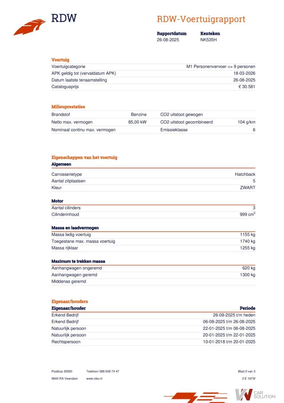 Hoofdafbeelding Audi A3
