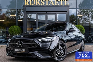 Mercedes C-klasse C300e AMG|PANO|BURMESTER|HEAD-UP|MEMORY