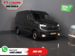 Renault Master T35 2.0 dCi 130 pk L2H2 Advance BPM VRIJ! LED/ 2.5t Trekverm./ Stoelverw./ Navi/ Carplay/ Camera/ Climate/ PDC/ Cruise/ Trekhaak