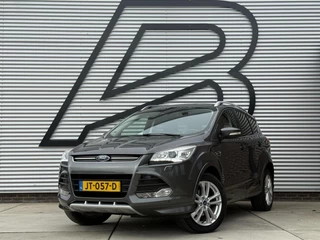 Ford Kuga 1.5 Titanium Styling Pack 1e Eigenaar|Navi|Pano|Trekhaak|Camera|Clima|Cruise|Stoelverwarming|Leder|N.A.P|Nieuwe APK bij Aflevering