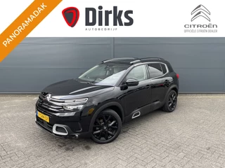 Hoofdafbeelding Citroën C5 Aircross Citroën C5 Aircross 180pk Shine (Elektrisch Schuifdak - Trekhaak - Leder - Stoelverwarming - 360gr Camera - 19" - Grip Controle - Elektrische Klep)