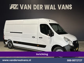 Opel Movano 2.3 CDTI L3H2 *Post NL inrichting* Euro6 Airco | Camera | Navigatie | Cruisecontrol Sidebars, Schappen, 270 graden achterdeuren, bijrijdersbank