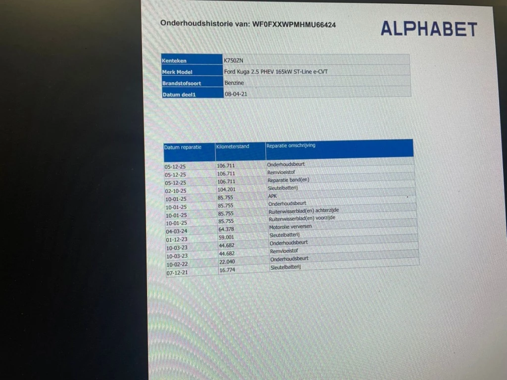 Hoofdafbeelding Ford Kuga