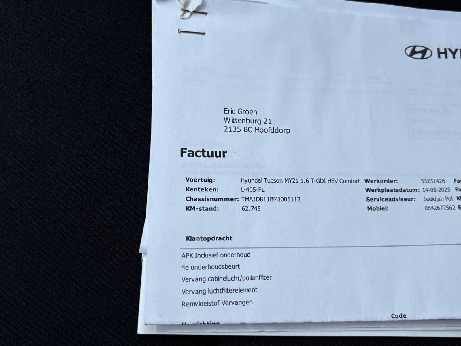 Hoofdafbeelding Hyundai Tucson