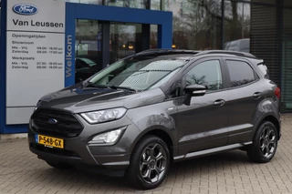 Hoofdafbeelding Ford EcoSport Ford EcoSport 125PK ST-LINE AFN. TREKHAAK CLIMA CRUISE STOELVERWARMING PARKEERSENSOREN APPLE-CARPLAY LAGE KM-STAND!