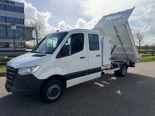 Hoofdafbeelding Mercedes-Benz Sprinter Mercedes-Benz Sprinter 514CDI Dubbel Cabine Kipper Automaat Airco Cruisecontrol