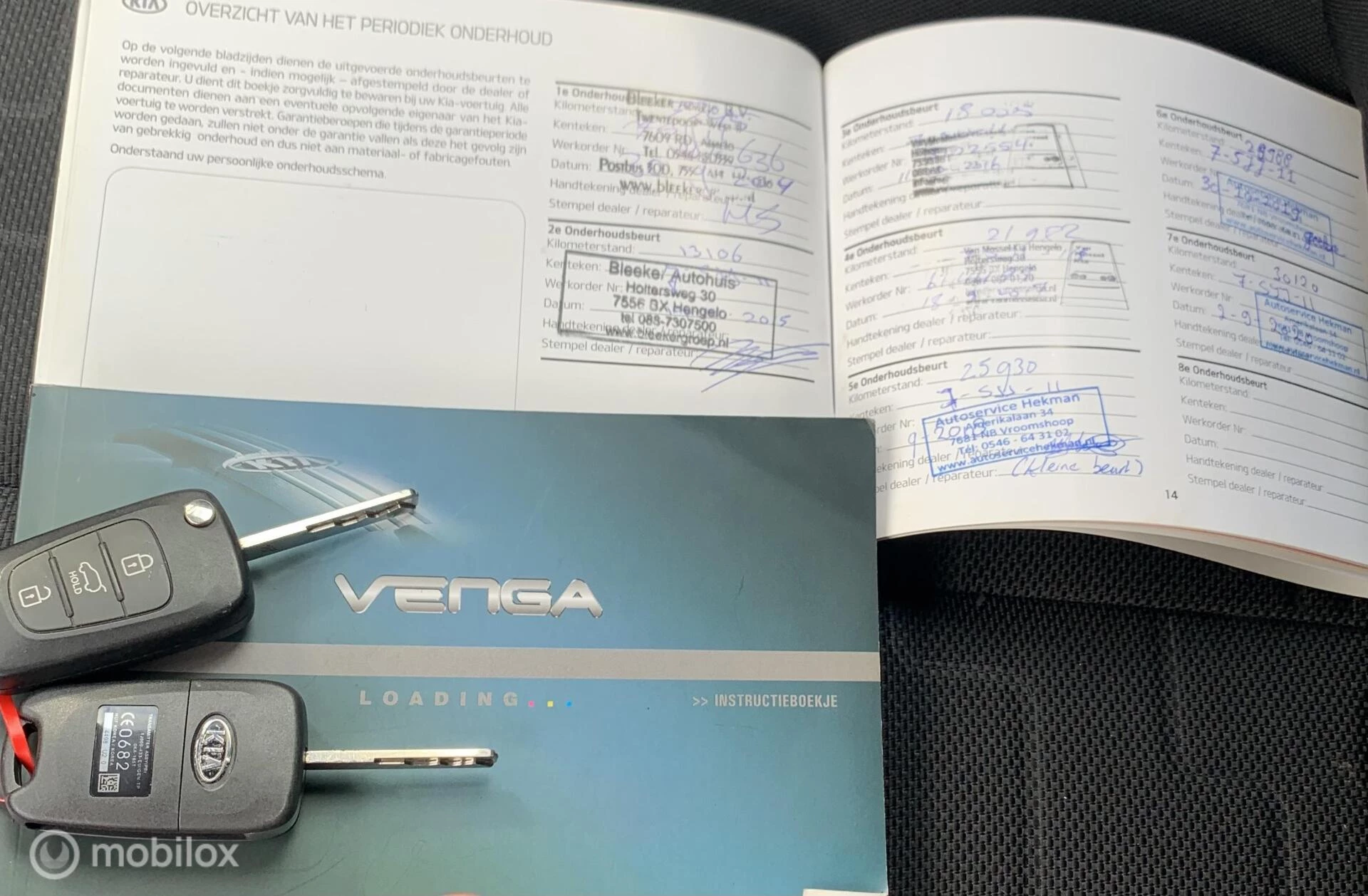 Hoofdafbeelding Kia Venga
