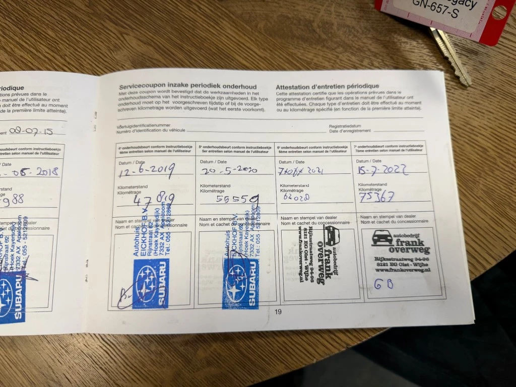 Hoofdafbeelding Subaru Legacy