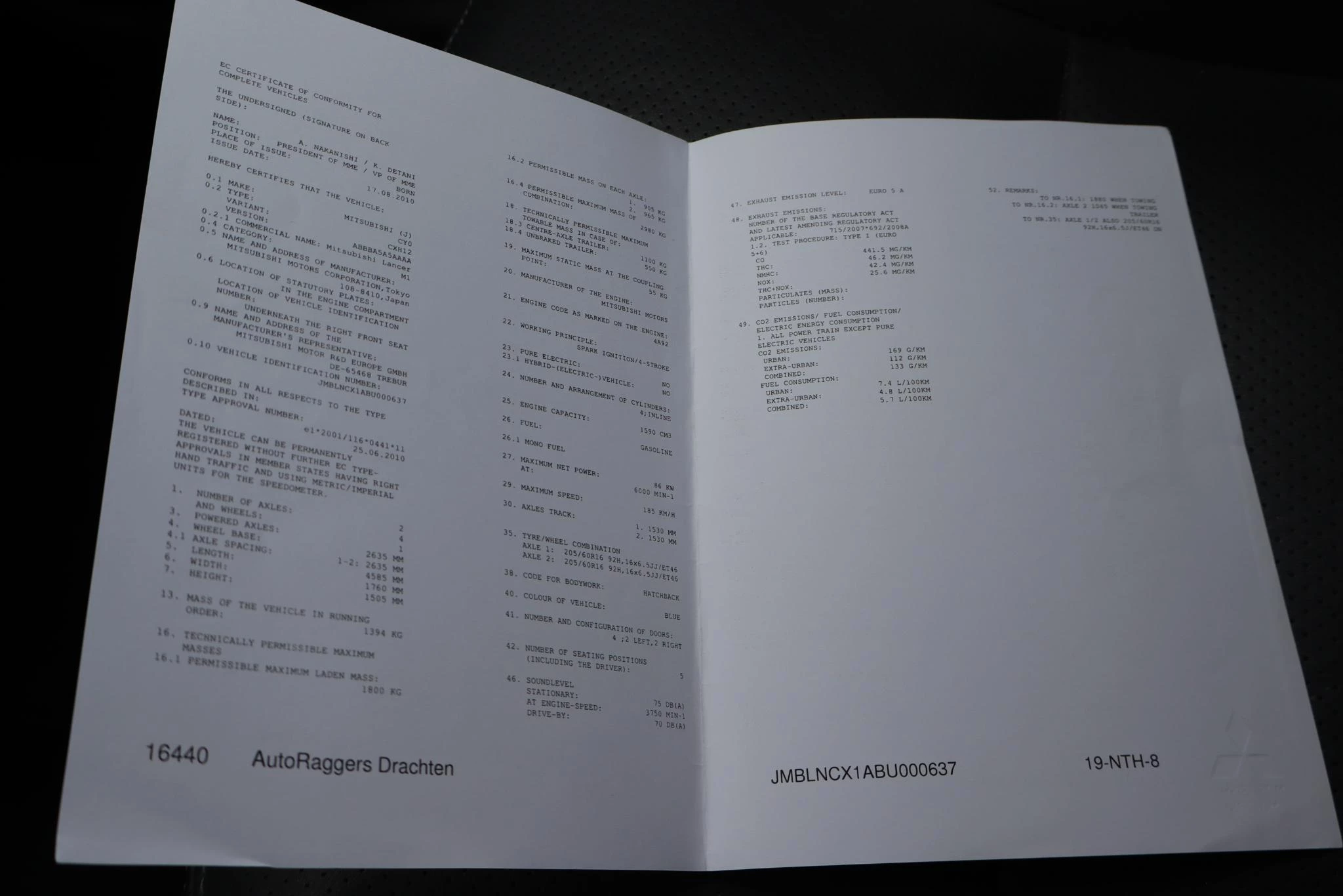 Hoofdafbeelding Mitsubishi Lancer