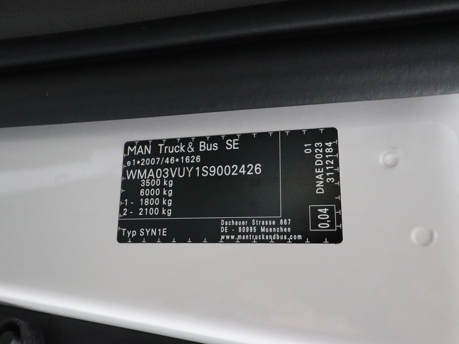 Hoofdafbeelding MAN TGE