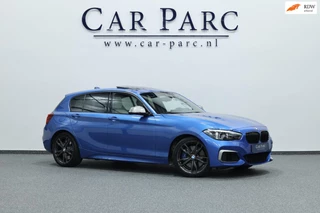 BMW 1-serie M140i Special Edition LED/SCHUIFDAK/LEER+S.VERWARMING/LMV/PDC/CRUISE/ECC/12 MND GARANTIE!