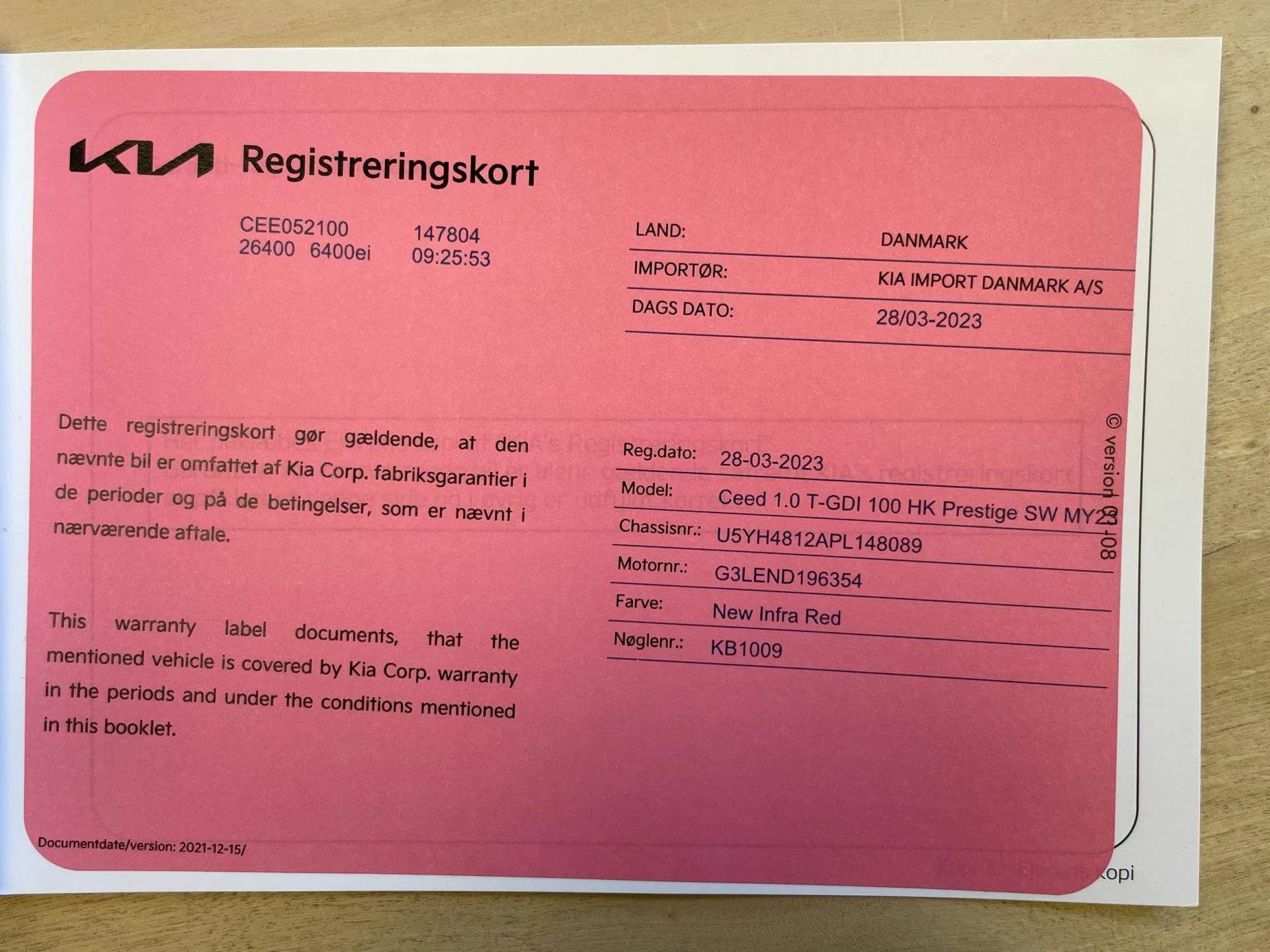 Hoofdafbeelding Kia Ceed Sportswagon