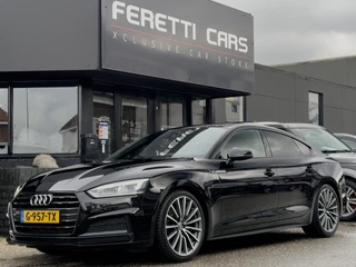 Hoofdafbeelding Audi A5 Audi A5 Sportback 35 TFSI AUT7 SPORT S-LINE BLACK EDITION SPORT-INT NAVI LED 20 INCH-LMV PDC