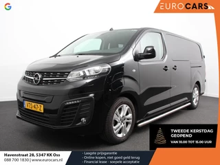 Opel Vivaro-e L3 75 kWh Automaat 6-Persoons Dubbele Cabine Lang | Navigatie | Airco | 2 x Schuifdeur | Lichtmetalen velgen| Cruise Control | Side Bars | Bumpers in kleur