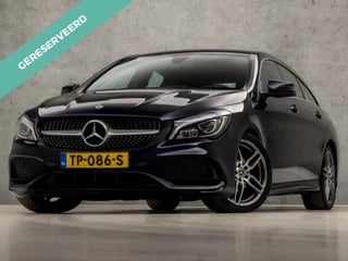 Mercedes-Benz CLA Shooting Brake 180 AMG Sport Automaat (SFEERVERLICHTING, DEALER ONDERHOUDEN, DIAMOND GRILLE,GROOT NAVI, TREKHAAK AFNEEMBAAR, LEDER/ALCANTARA, STOELVERWARMING, SPORTSTOELEN, CAMERA, CRUISE, ZWART HEMEL, NIEUWSTAAT)