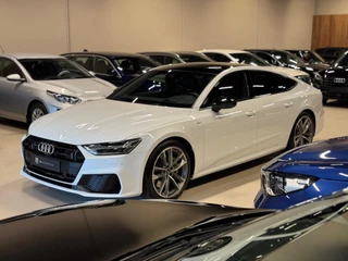 Hoofdafbeelding Audi A7 Audi A7 Sportback 50 TFSI e 299PK Quattro 3X S-Line, Virtual Cockpit, Pano, Black Optik, ACC, Hud, 360 Cam, B&O, Leder, Onderhoud