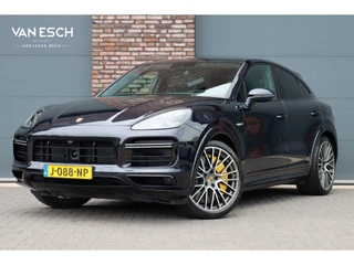 Porsche Cayenne Coupé 4.0 Turbo S E-Hybrid Aut8 | 680pk | Achterasbesturing | Keramisch | Panoramadak | PASM | Sport-Design-pakket | Sport-Chrono | Burmester High End | Memory | Stoelventilatie | HUD | Verwarmd Stuurwiel | PDLS+ |