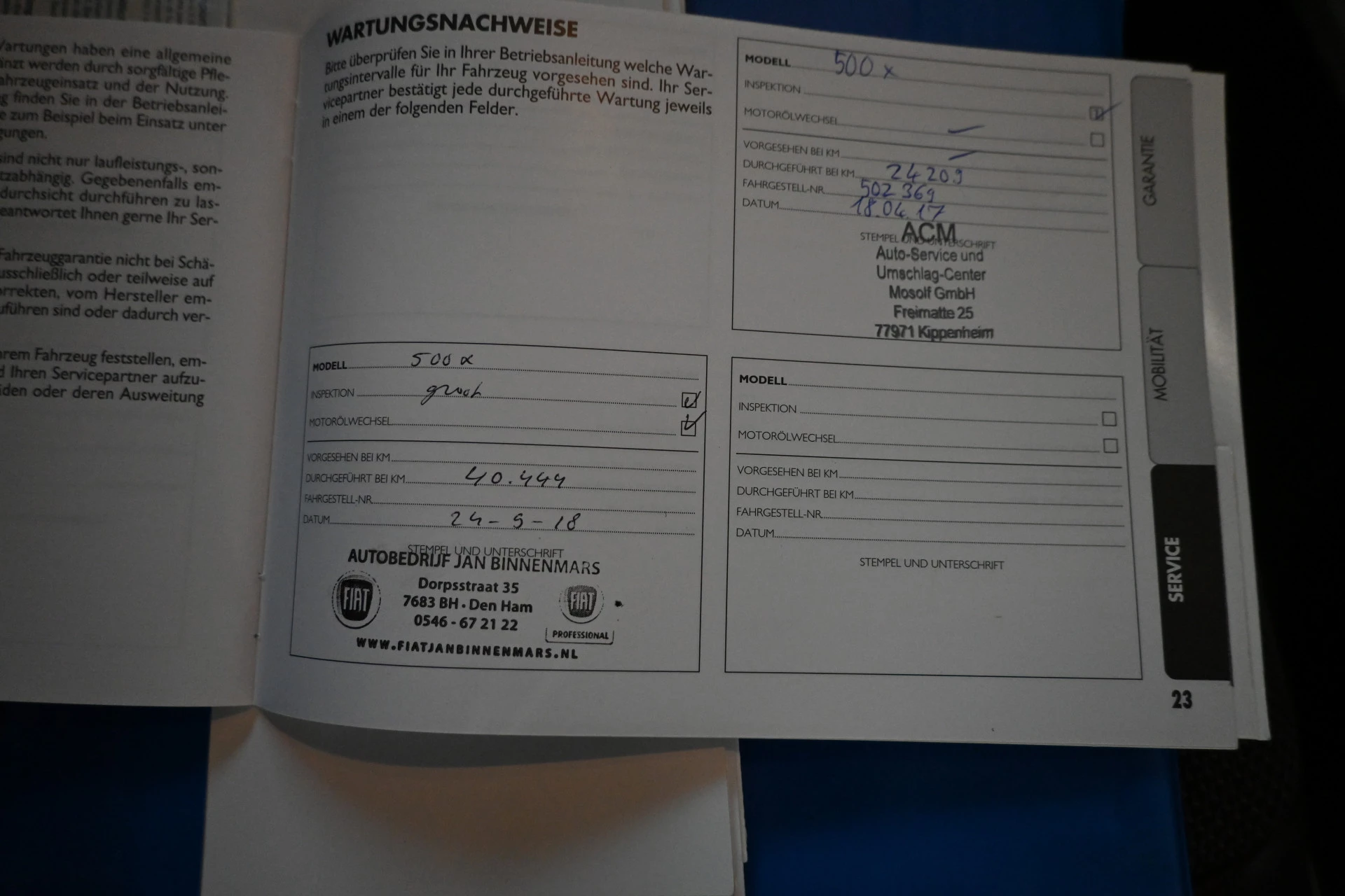 Hoofdafbeelding Fiat 500X