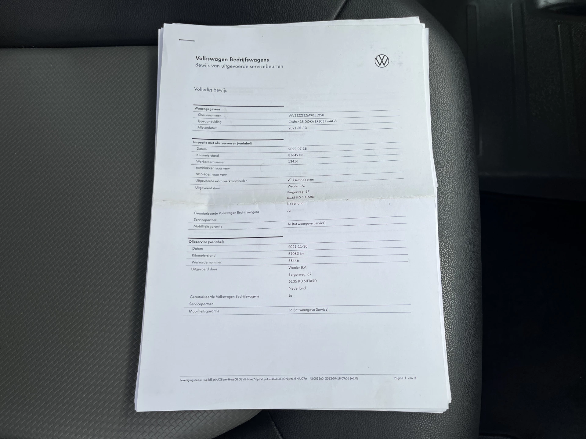 Hoofdafbeelding Volkswagen Crafter