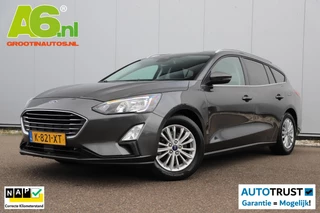 Hoofdafbeelding Ford Focus Ford Focus Wagon 1.0 EcoBoost Hybrid Titanium Business Trekhaak Virtual Cockpit Carplay Android Navigatie Winter Pakket Elektrische Achterklep