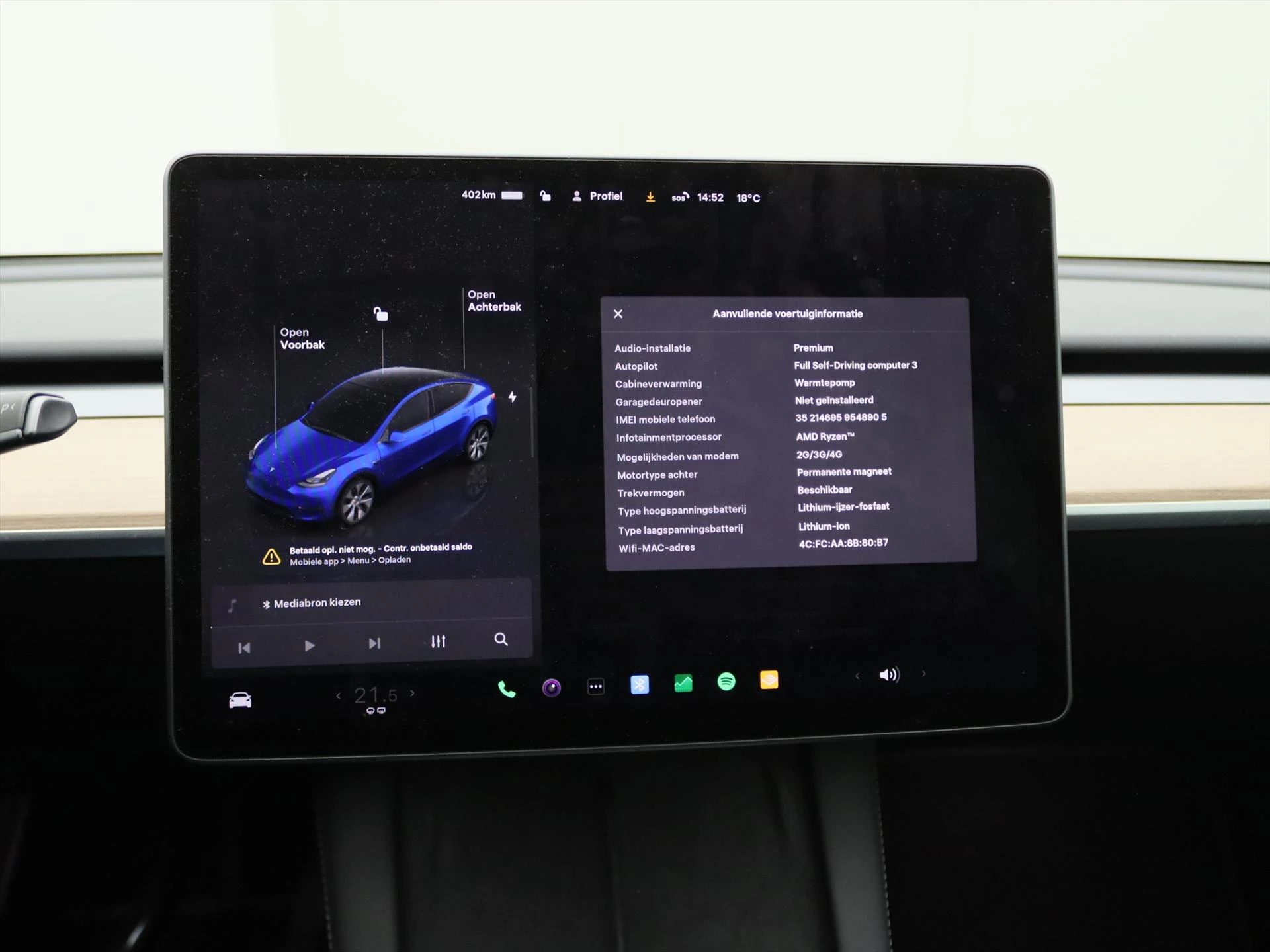 Hoofdafbeelding Tesla Model Y
