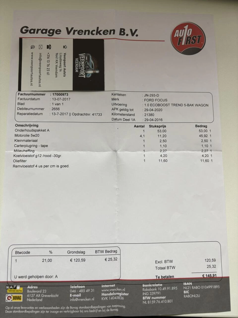 Hoofdafbeelding Ford Focus