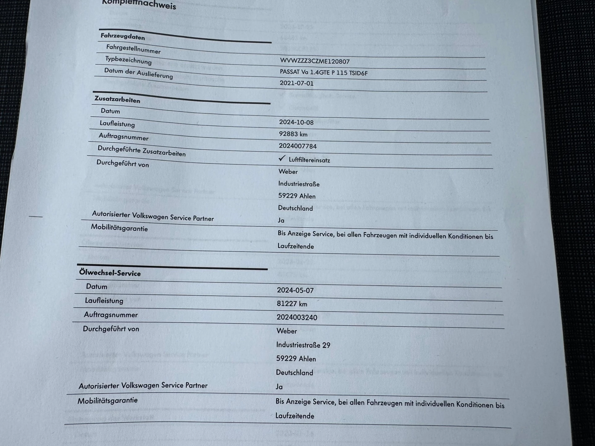 Hoofdafbeelding Volkswagen Passat