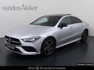 Hoofdafbeelding Mercedes-Benz CLA Mercedes-Benz CLA 250e AMG // Panoramadak // Nightpakket // Sfeerverlichting // Carplay // Camera // Keyless // MultiBeam