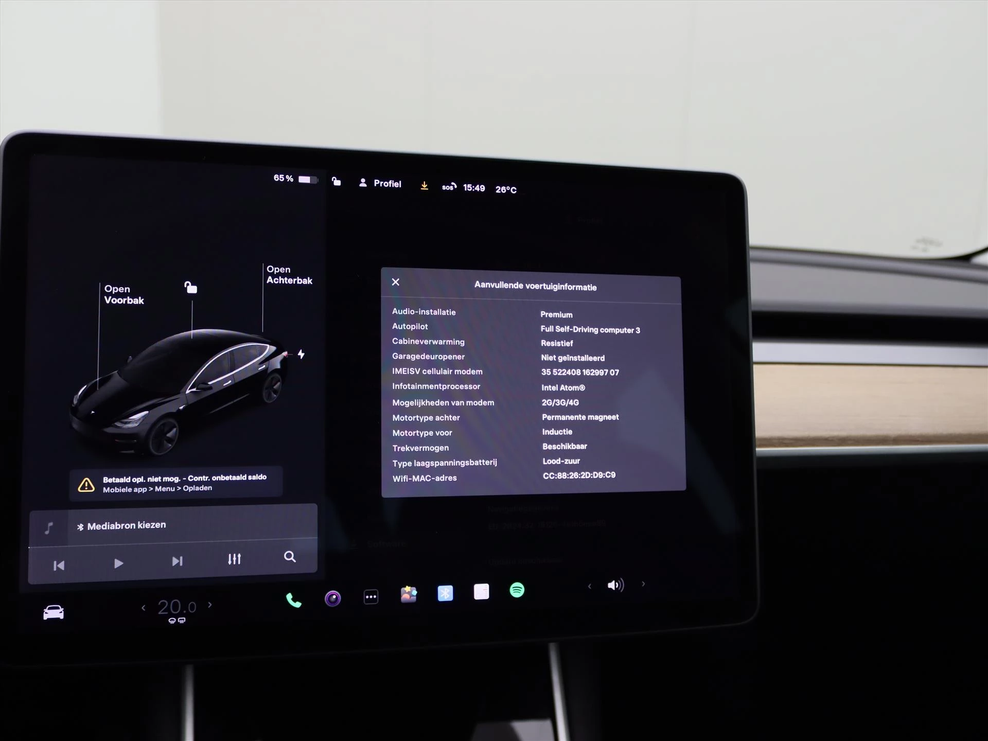 Hoofdafbeelding Tesla Model 3