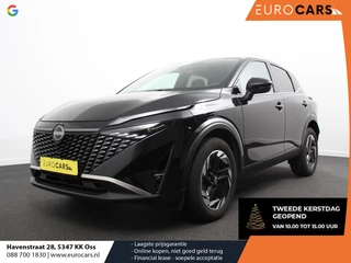 Nissan Qashqai 1.3 MHEV Automaat N-Connecta | Navigatie | Climate Control | Sfeerverlichting | Camera 360 | Led | Dab | Verwarmde voorstoelen | Adaptive Cruise Control | Digitale Cockpit | Lichtmetalen Velgen