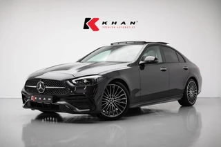 Mercedes-Benz C-klasse 180 AMG Line |Pano|Burmester|Memory|360 Camera|