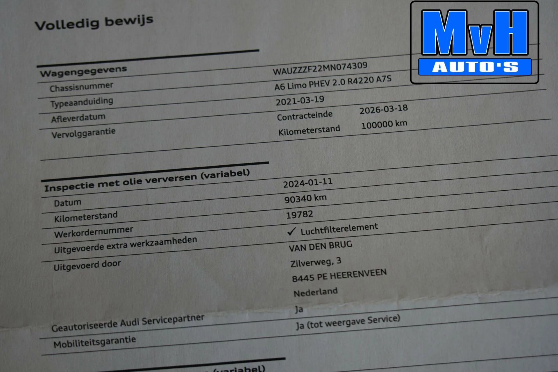 Hoofdafbeelding Audi A6